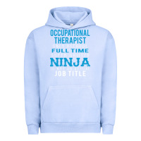 Pigment Grape Ice occupational therapist because ninja is not a job title Urban Hoodie - DesigneFamous