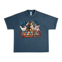 Midnight Navy Oh my stars farm animals Urban Heavy Tee - FaDigitalArtStudio