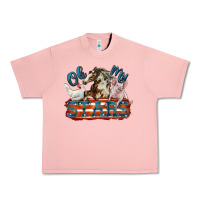 Salmon Oh my stars farm animals Urban Heavy Tee - FaDigitalArtStudio