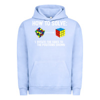 Pigment Grape Ice youth rubiks cube rotate the sides to the position shown cube Urban Hoodie - DesigneFamous