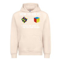 Sandshell youth rubiks cube rotate the sides to the position shown cube Urban Hoodie - DesigneFamous