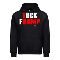 Black tuck frump Urban Hoodie - DesigneFamous