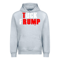 Heather Grey tuck frump Urban Hoodie - DesigneFamous