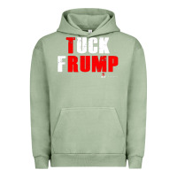 Pigment Oil Green tuck frump Urban Hoodie - DesigneFamous