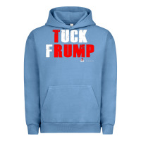 Pigment Pebble Blue tuck frump Urban Hoodie - DesigneFamous