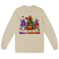 Mushroom happy hallothanksmas Long Sleeve Tee - FaDigitalArtStudio
