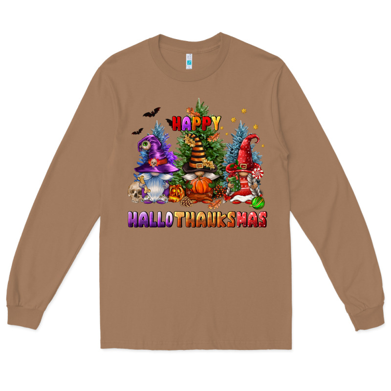 Happy Hallothanksmas Long Sleeve Tee by FaDigitalArtStudio | Teevron
