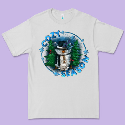Cozy Season Premium Tee Designed By Cowgirlartshop