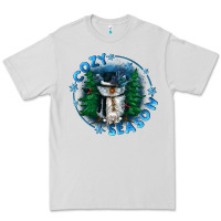 Dove Grey cozy season Premium Tee - CowGirlArtShop