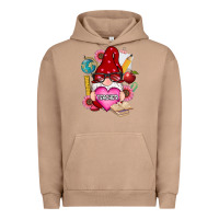 Pigment Burro valentines day teacher gnome Urban Hoodie - RanaPortraitStore