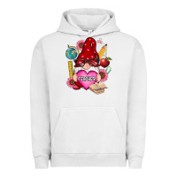 Pigment Lunar Rock valentines day teacher gnome Urban Hoodie - RanaPortraitStore