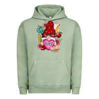 Pigment Oil Green valentines day teacher gnome Urban Hoodie - RanaPortraitStore