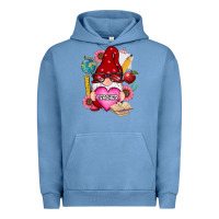 Valentines Day Teacher Gnome Urban Hoodie | Teevron