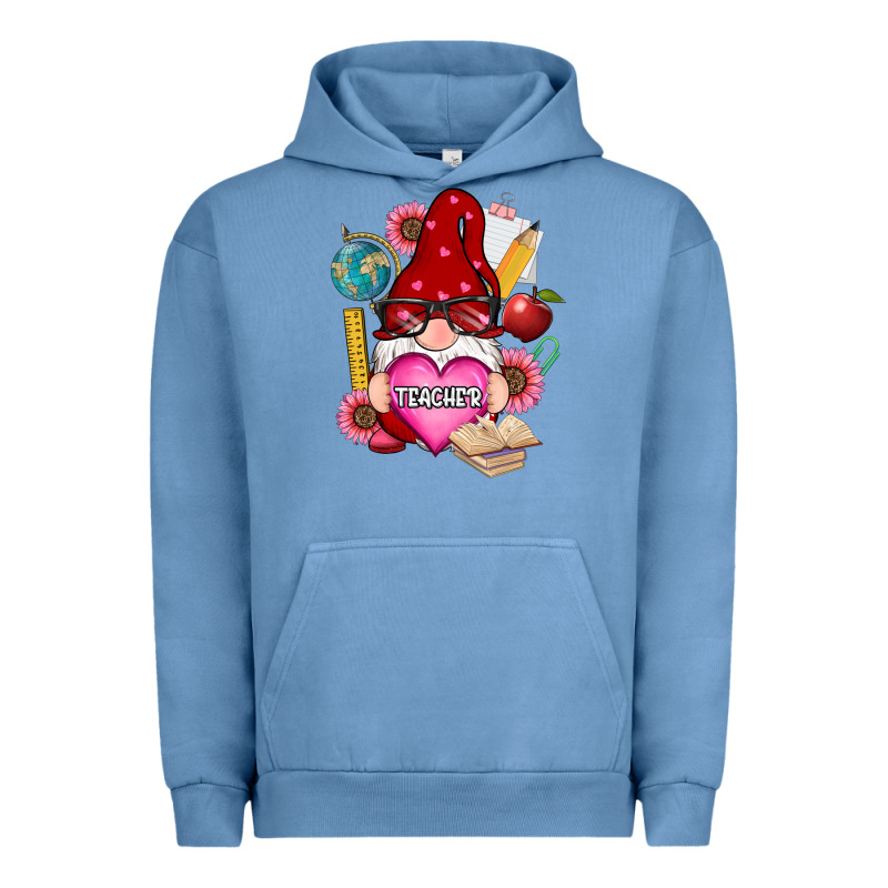Valentines Day Teacher Gnome Urban Hoodie by RanaPortraitStore | Teevron