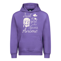 Tulip just a girl who loves anime Urban Hoodie - DesigneFamous