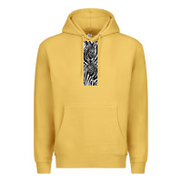 Antique Gold Zebra Premium Hoodie - LillyAllenDesigns