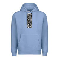 Colony Blue Zebra Premium Hoodie - LillyAllenDesigns