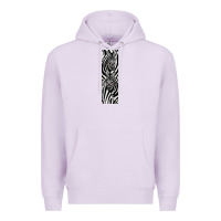 Lilac Zebra Premium Hoodie - LillyAllenDesigns