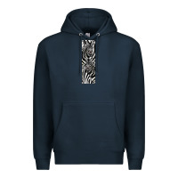 Navy Zebra Premium Hoodie - LillyAllenDesigns