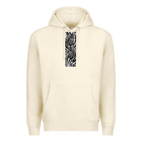 Sandshell Zebra Premium Hoodie - LillyAllenDesigns