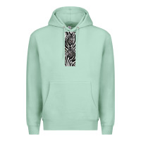 Seafoam Zebra Premium Hoodie - LillyAllenDesigns
