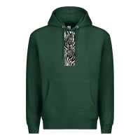 Sports Green Zebra Premium Hoodie - LillyAllenDesigns