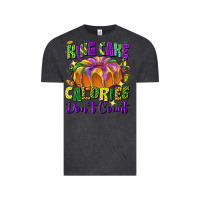Vintage Black King cake calories don't count Vintage Tee - FaDigitalArtStudio