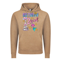 Birthday Girl 2 Vintage Hoodie | Teevron