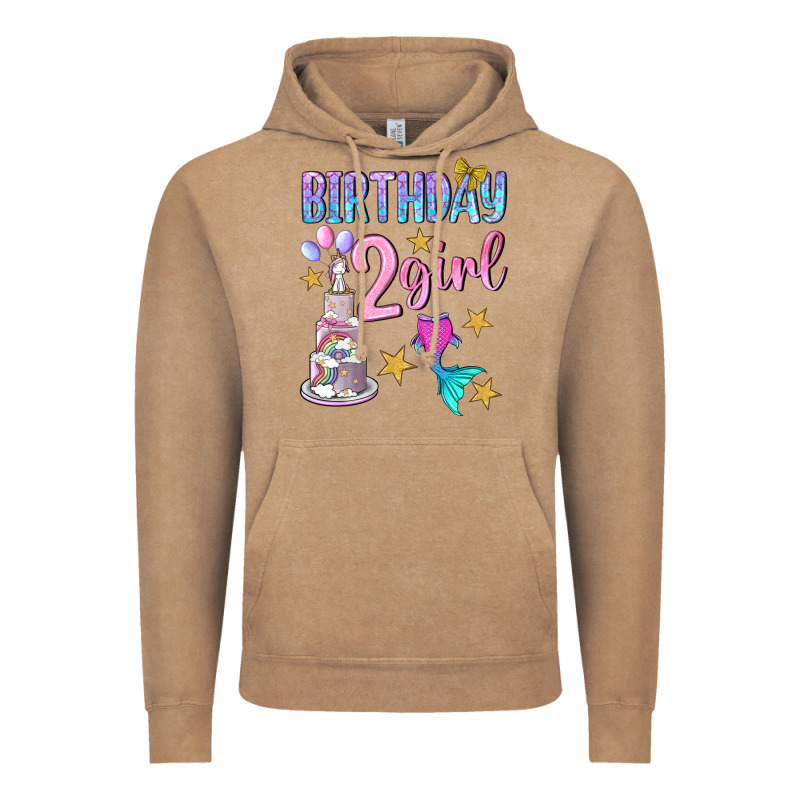 Birthday Girl 2 Vintage Hoodie by BundleAndBundleShop | Teevron
