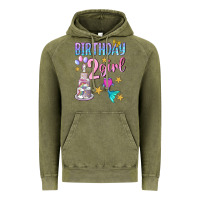 Vintage Olive birthday girl 2 Vintage Hoodie - BundleAndBundleShop