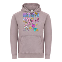 Vintage Zinc birthday girl 2 Vintage Hoodie - BundleAndBundleShop
