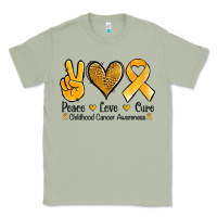 Matcha peace love cure childhood cancer Classic Tee - Jasminsmagicworld