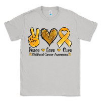 Moon Dust peace love cure childhood cancer Classic Tee - Jasminsmagicworld