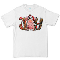 White joy with pig Premium Tee - RanaPortraitStore