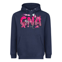 Navy breast cancer cna certified nursing assistant Heavyweight Hoodie - JahusDesignShop