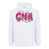 White breast cancer cna certified nursing assistant Heavyweight Hoodie - JahusDesignShop