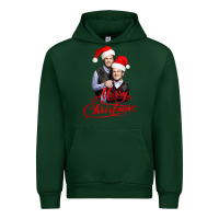 Forest Green Step Brothers - merry christmas - happy xmas Urban Hoodie - DesigneFamous
