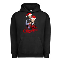 Pigment Black Step Brothers - merry christmas - happy xmas Urban Hoodie - DesigneFamous