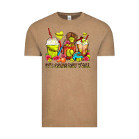 Vintage Coffee It's Game Day Y'all Softball Coffee Cups Vintage Tee - FaDigitalArtStudio