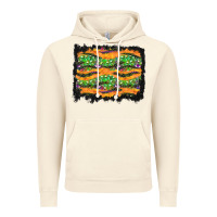 Vintage Artic Halloween Skull Background Vintage Hoodie - BundleAndBundleShop