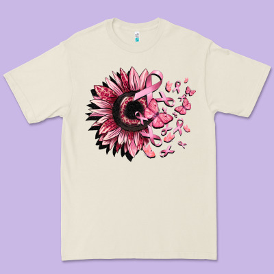 Cancer Sunflower Premium Tee Designed By Cowgirlartshop