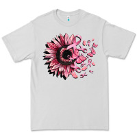 Dove Grey cancer sunflower Premium Tee - CowGirlArtShop