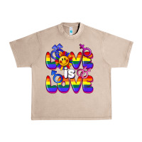 French Oak Love is love Urban Heavy Tee - FaDigitalArtStudio