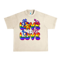 Sandshell Love is love Urban Heavy Tee - FaDigitalArtStudio