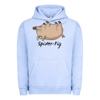Pigment Grape Ice Spider Pig Urban Hoodie - DesigneFamous