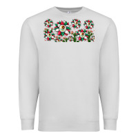 Dove Grey mexican flag sunflower Premium Sweatshirt - JahusDesignShop