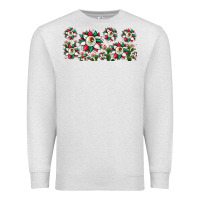 Oatmeal Heather mexican flag sunflower Premium Sweatshirt - JahusDesignShop