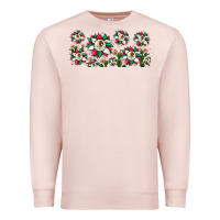 Pale Pink mexican flag sunflower Premium Sweatshirt - JahusDesignShop