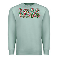 Seafoam mexican flag sunflower Premium Sweatshirt - JahusDesignShop