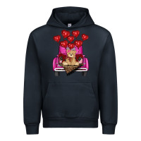 Navy valentines day tedybear truck Urban Hoodie - RanaPortraitStore
